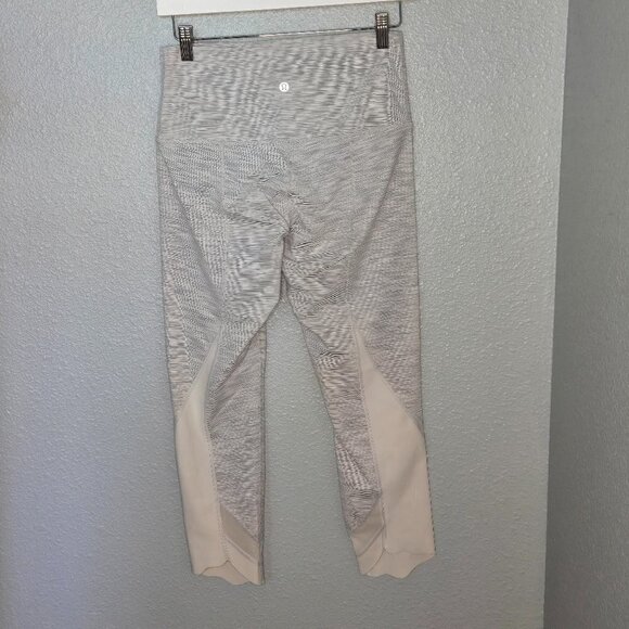 Lululemon Wunder Under Crop High-Rise *Roll Down Scallop Luxtreme 23" - 10 - Picture 5 of 8